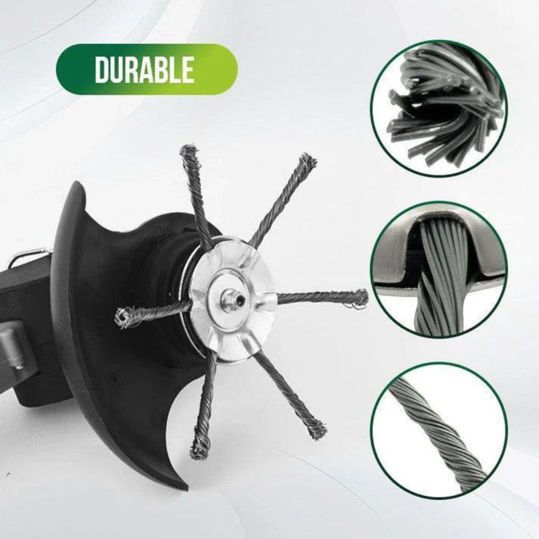 WeedBlade™ – Universal Steel Wire Cutter Head