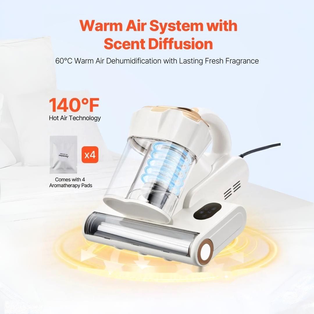 PureRest™ – Handheld Mattress & Fabric Vacuum